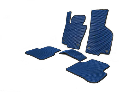 EVA mats (EU, Blue) for Volkswagen Passat B7 2012-2015 - Reelken Auto