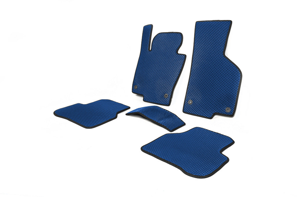 EVA Floor Mats (EU, Blue) for Volkswagen Passat B7 2012-2015 - image 2