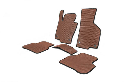 EVA mats (EU, Brown) for Volkswagen Passat B7 2012-2015 - Reelken Auto