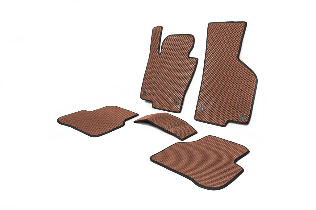 EVA Floor Mats (EU, Brown) for Volkswagen Passat B7 2012-2015 - image 7