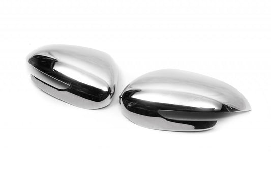 Mirror Covers (2 pcs, Stainless Steel) for Kia Sportage 2015-2021 - image 2