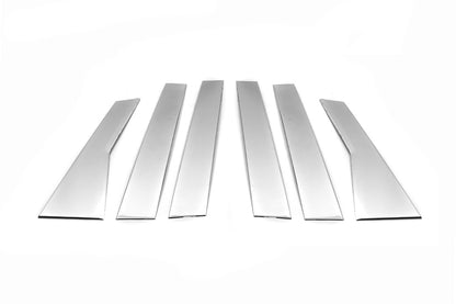 Stainless Steel Door Pillar Trim (6 pcs) for Honda CRV 2012-2016 - image 2