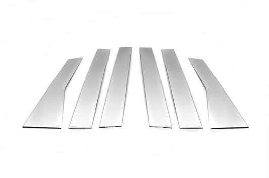 Stainless Steel Door Pillar Trim (6 pcs) for Honda CRV 2012-2016 - image 2