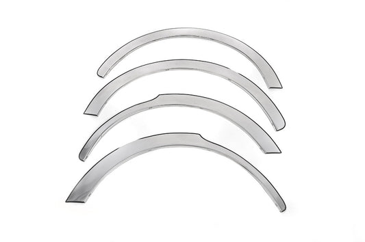Fender flares (4 pcs, stainless steel) for Peugeot Bipper 2008-2017 - image 2