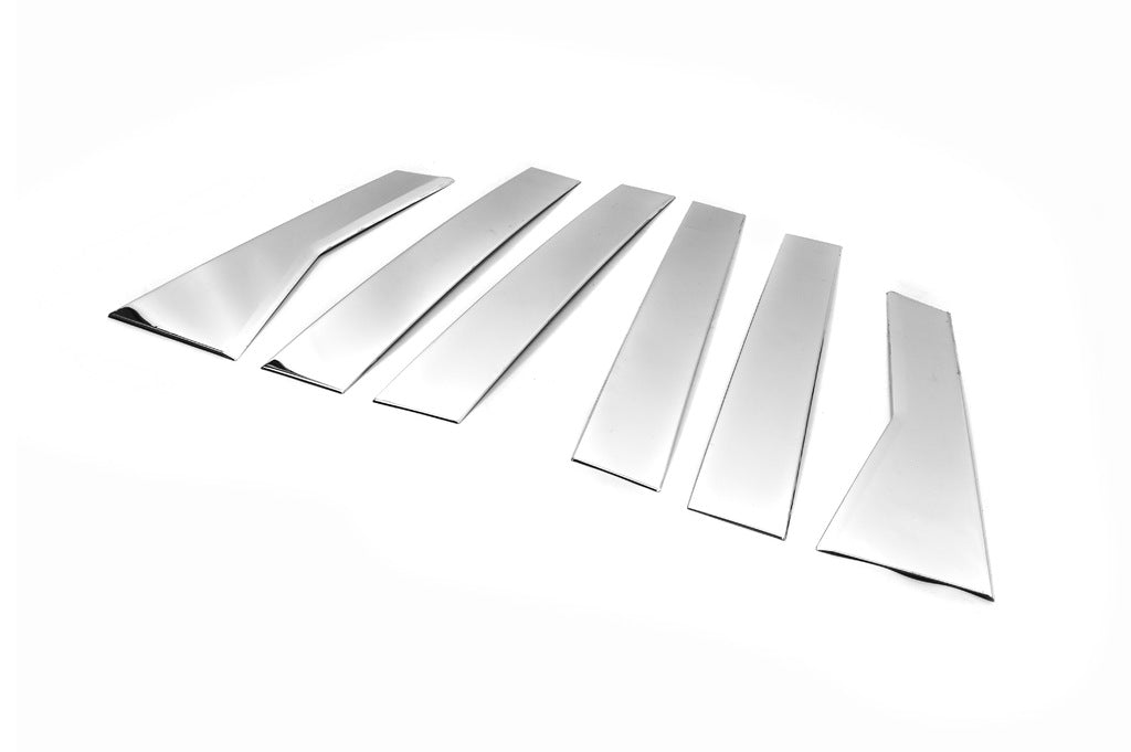 Stainless Steel Door Pillar Trim (6 pcs) for Honda CRV 2012-2016 - image 3