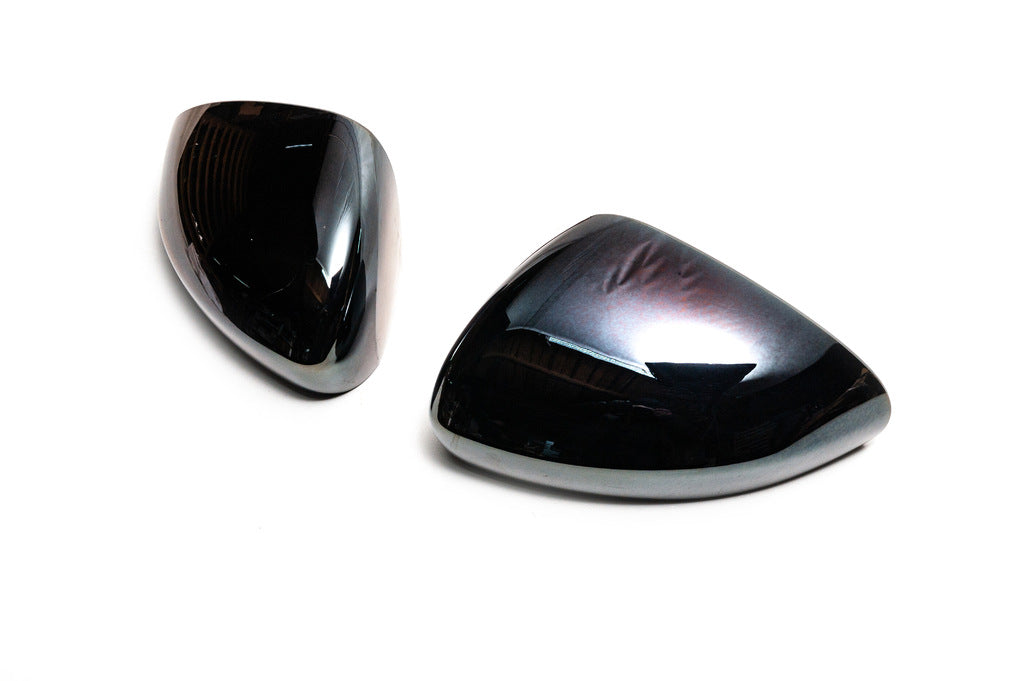 Mirror Covers Black Chrome (2 pcs, plastic) for Fiat Tipo 2016- - image 3