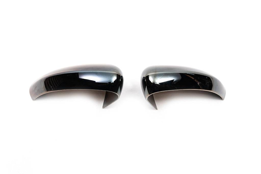 Overlay is not mirror Black chrome (2 pieces, plastic) for Fiat Tipo 2016↗ year - Reelken Auto