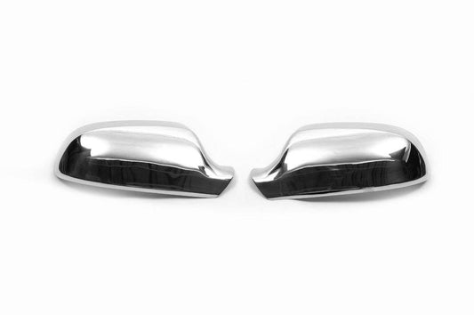 Covers for mirrors 2010-2012 (2 pcs., stainless steel) for Audi A3 2003-2012 - Reelken Auto