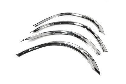 Fender flares (4 pcs, stainless steel) for Mercedes ML W163 1997-2005 - image 3