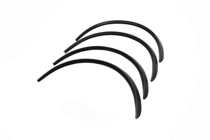 Fender flares (4 pcs, black, ABS plastic) for Audi A4 B6 2000-2004 - image 5