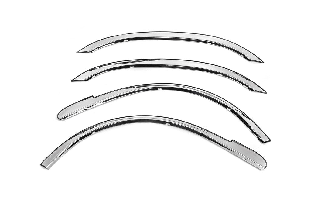 Fender flares (4 pcs, stainless steel) for Fiat Ducato 1995-2006 - image 1