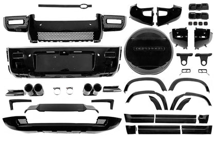 Body Kit Set (Black Edition) for Land Rover Defender 2019- - image 2