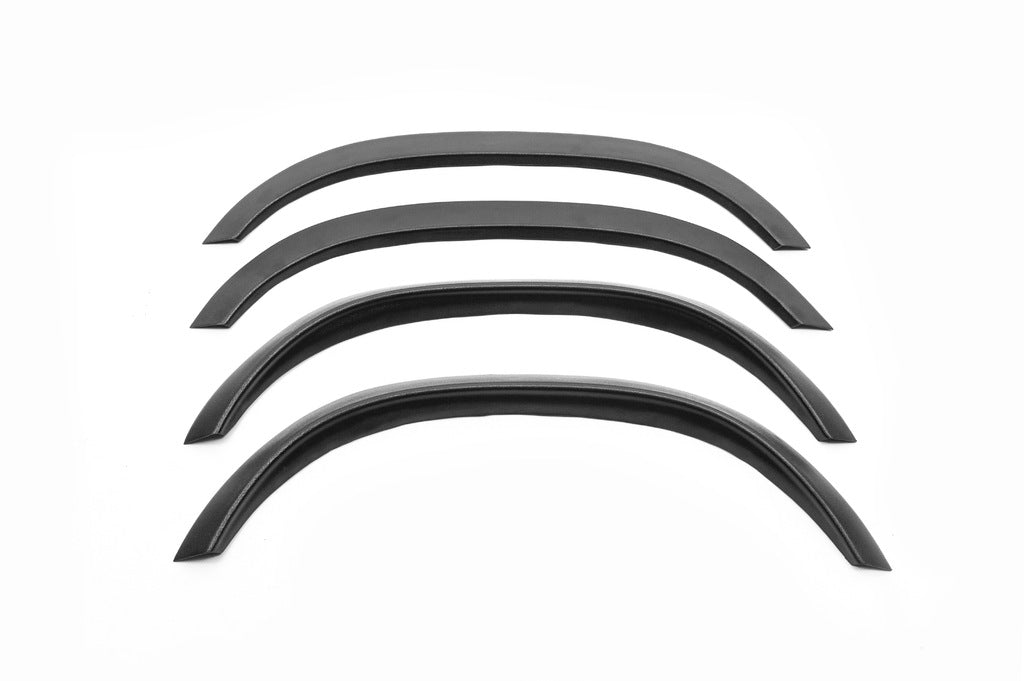 Fender flares 1989-1995 (4 pcs, black, ABS plastic) for Mercedes E-сlass W124 1984-1997 - image 4