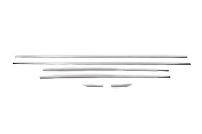 Chrome Door Moldings (6 pcs) for Audi A6 C7 2011-2017 - image 3
