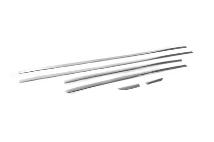 Chrome Door Moldings (6 pcs) for Audi A6 C7 2011-2017 - image 4