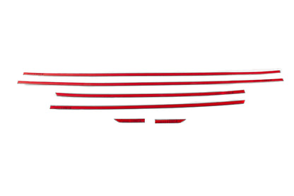 Chrome Door Moldings (6 pcs) for Audi A6 C7 2011-2017 - image 5