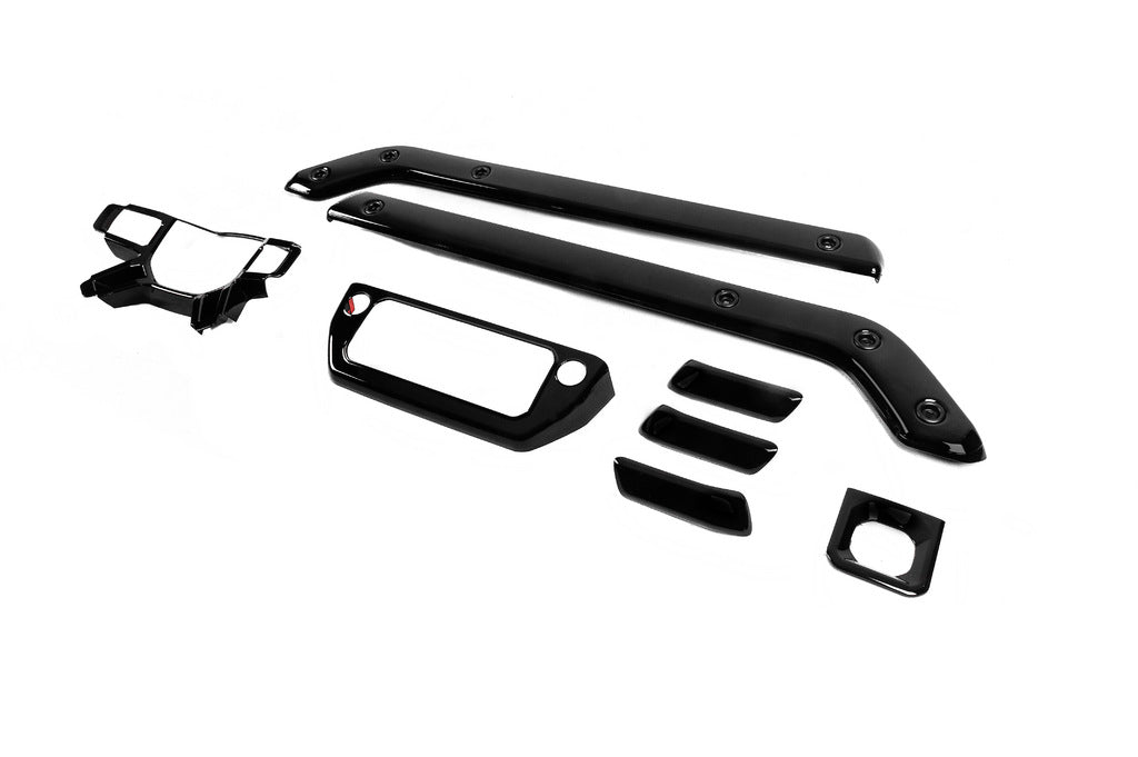 Black Interior Trim Covers for Land Rover Defender 2019- - image 7