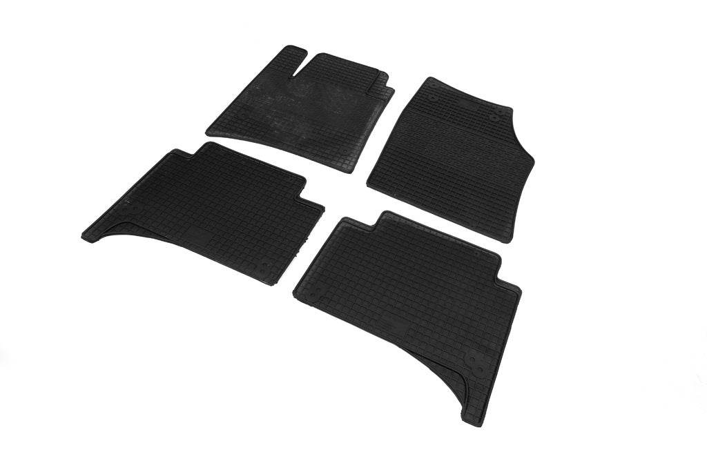 Rubber mats (4 pieces, Polytep) for Porsche Cayenne 2003-2010 - Reelken Auto