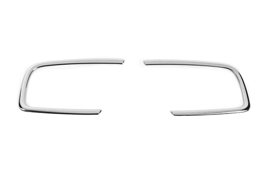 Fog Light Covers 2016↗ (2 pcs, stainless steel) for Fiat Fiorino/Qubo 2008-2024 - image 2