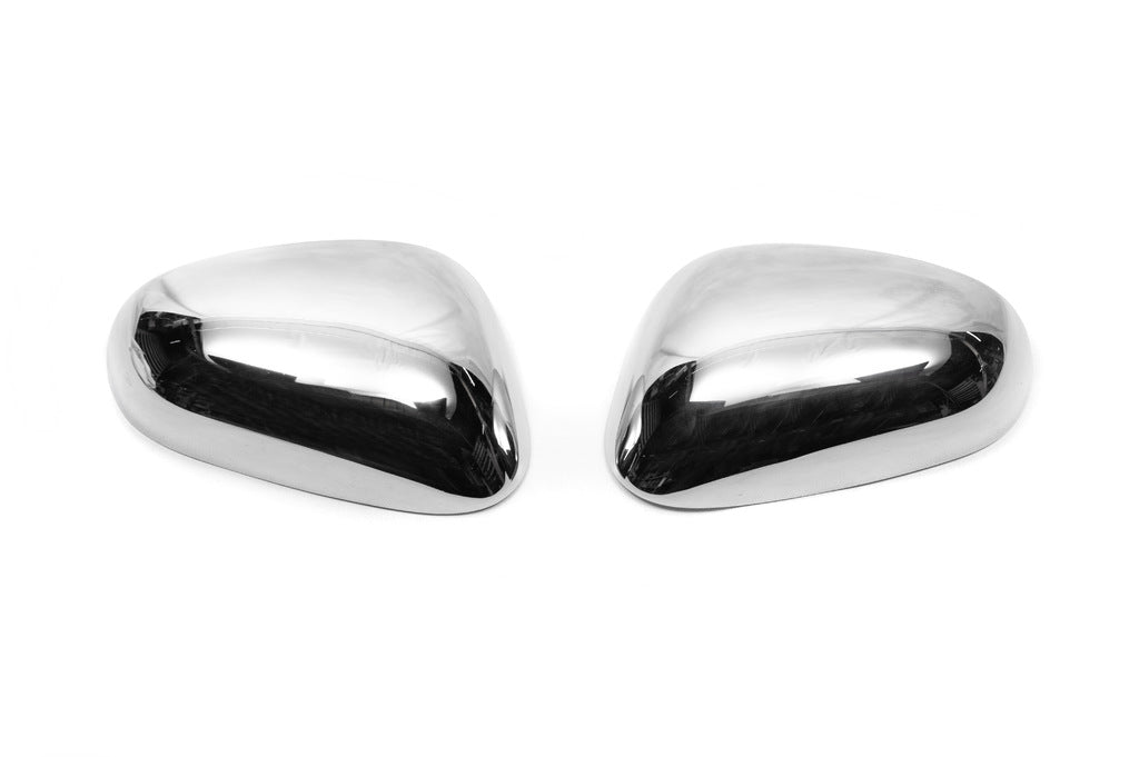 Chrome mirror covers (2005-2010, 2 pcs, stainless steel) for Seat Leon 2005-2012 - image 5