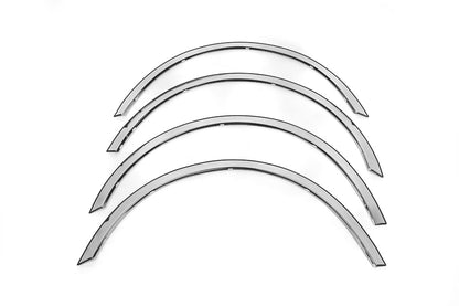 Fender flares (4 pcs, stainless steel) for Audi A6 C6 2004-2011 - image 2