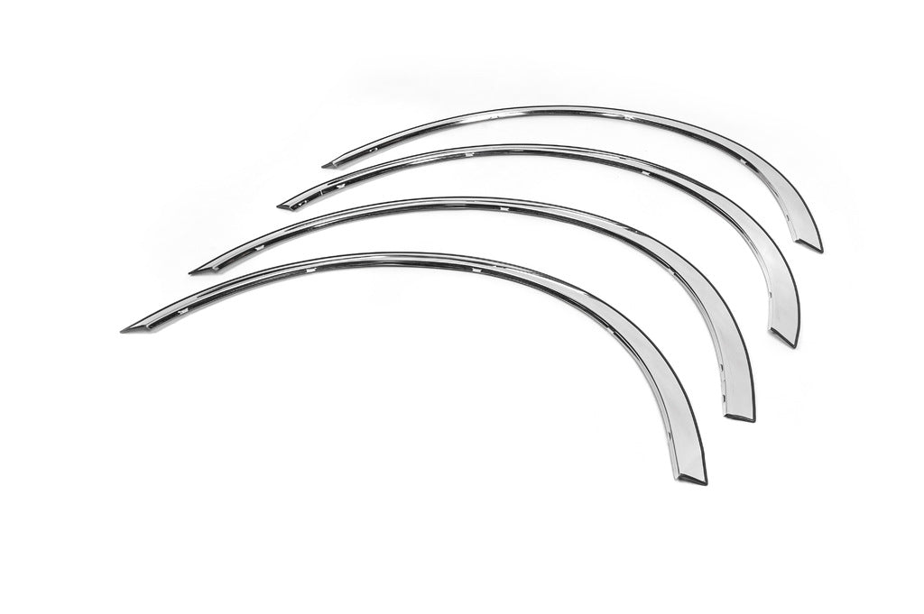 Fender flares (4 pcs, stainless steel) for Audi A6 C6 2004-2011 - image 3