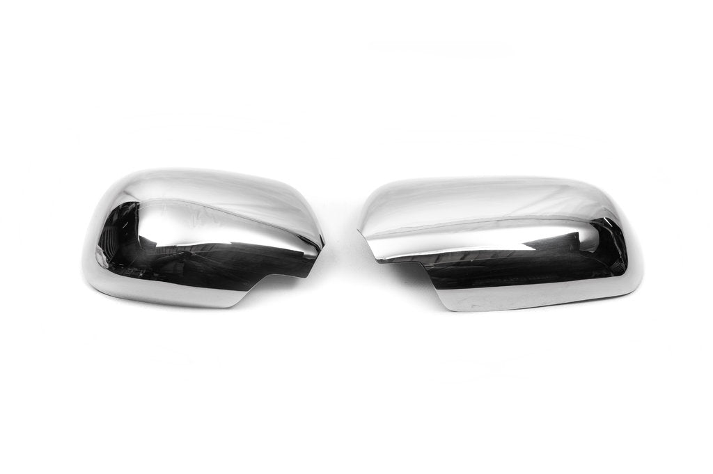 Mirror Covers (2 pcs, Stainless Steel) for Skoda Octavia I Tour A4 1996-2010 - image 2