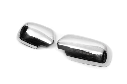 Mirror Covers (2 pcs, Stainless Steel) for Skoda Octavia I Tour A4 1996-2010 - image 4