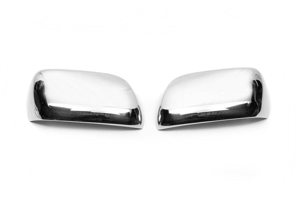 Mirror covers (2008-2012, 2 pcs., stainless steel) for Lexus LX570/450d - Reelken Auto
