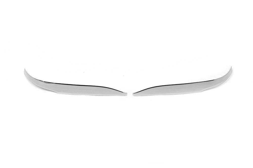 Covers for mirrors (2 pcs, stainless steel) for Toyota Rav 4 2013-2018 - Reelken Auto