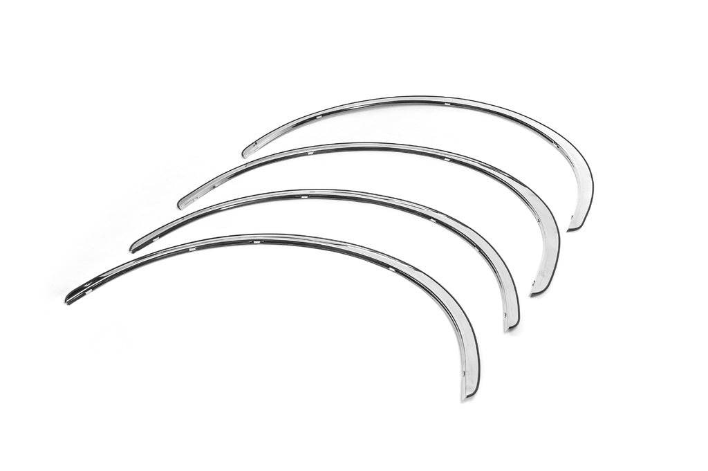 The pads on the arches (4 pieces, stainless steel) for Volkswagen Passat B6 2006-2012 - Reelken Auto