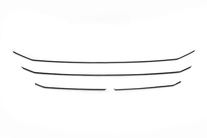 Chrome Grille Covers 2018+ (4 pcs, Stainless Steel) for Ford Custom 2013-2022 - image 2