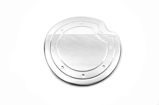Trim for the fuel tank hatch (HB, stainless steel) for Peugeot 307 - Reelken Auto