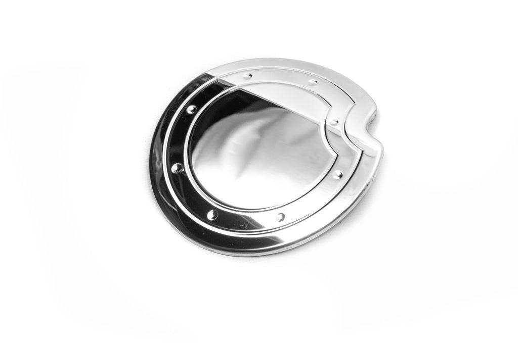 Trim for the fuel tank hatch (HB, stainless steel) for Peugeot 307 - Reelken Auto