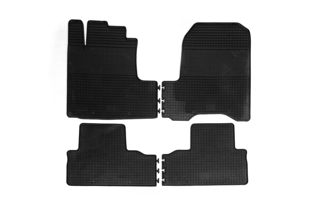 Rubber Floor Mats (4 pcs, Polytep) for Honda CRV 2007-2011 - image 2
