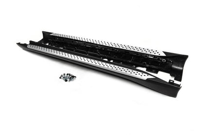 The original thresholds (2 pieces, aluminum) for BMW X6 E-71 2008-2014 - Reelken Auto