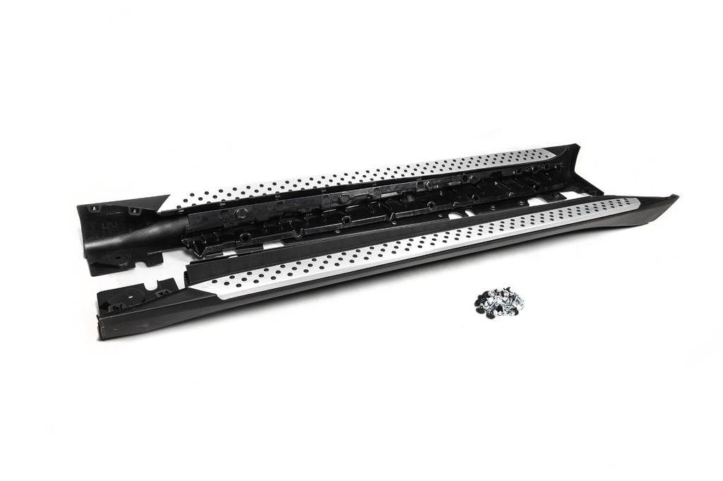 The original thresholds (2 pieces, aluminum) for BMW X6 E-71 2008-2014 - Reelken Auto