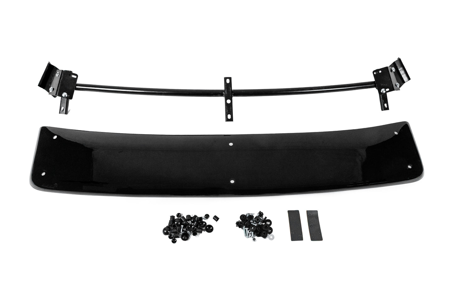 Windshield Visor (black gloss, 5mm) for Nissan NP300 1999-2015 - image 7