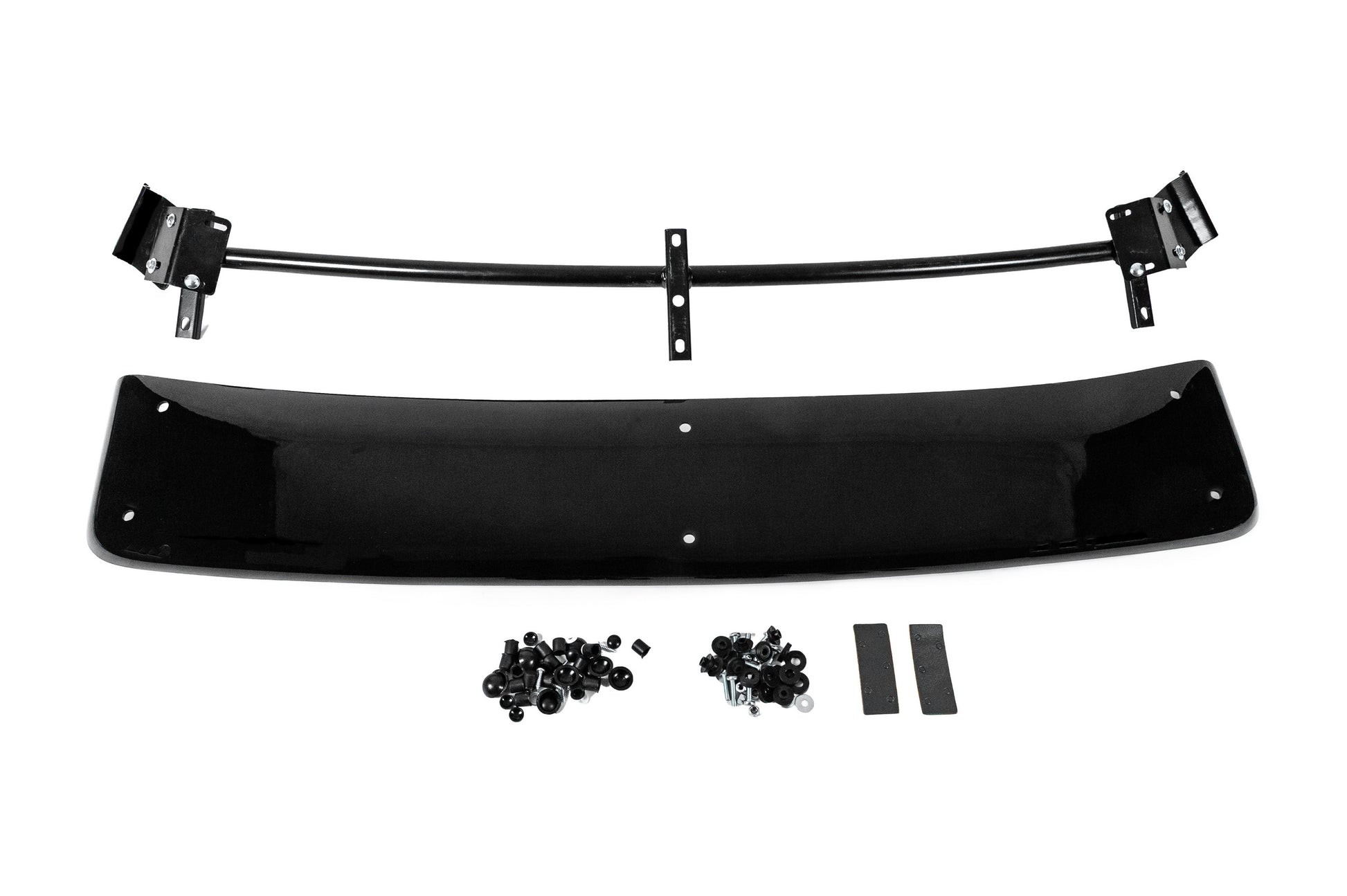 Windshield Visor (black gloss, 5mm) for Nissan NP300 1999-2015 - image 7