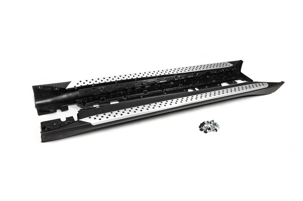 Original Side Steps (2 pcs, Aluminum) for BMW X6 E71 2008-2014 - image 1