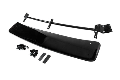 Windshield Visor (black gloss, 5mm) for Nissan NP300 1999-2015 - image 4