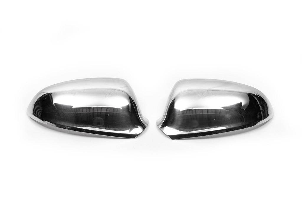 Covers for mirrors (2 pcs, stainless steel.) for Opel Astra J 2009-2015 - Reelken Auto