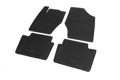 Rubber mats V1 (4 pcs, Stingray OLD) for Citroen C-4 2010-2018 - Reelken Auto