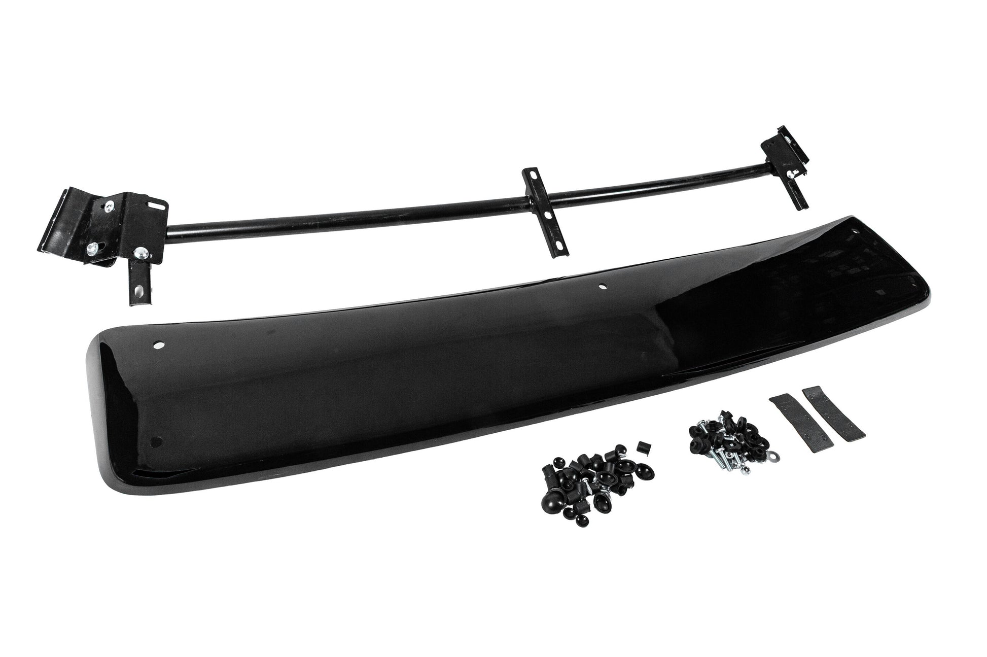 Windshield Visor (black gloss, 5mm) for Nissan NP300 1999-2015 - image 5