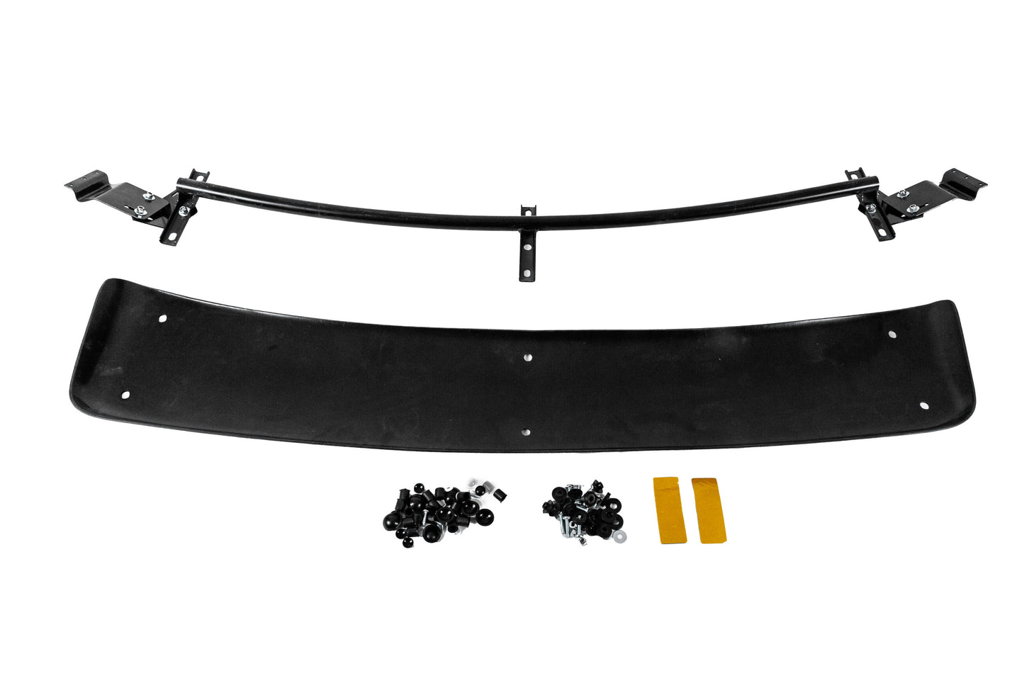 Windshield Visor (black gloss, 5mm) for Nissan NP300 1999-2015 - image 6