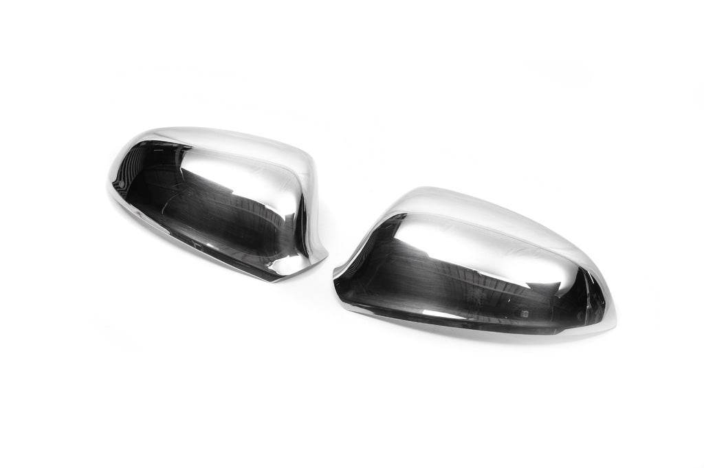 Covers for mirrors (2 pcs, stainless steel.) for Opel Astra J 2009-2015 - Reelken Auto