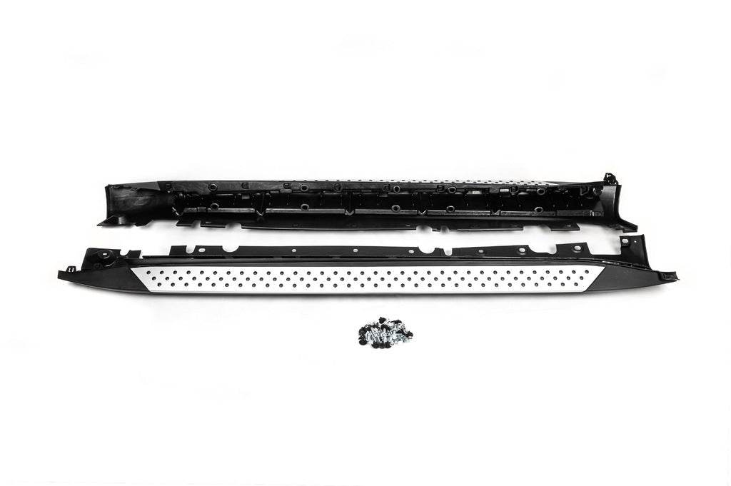 Original thresholds (2 pcs., aluminum) for BMW X5 E-70 2007-2013 - Reelken Auto