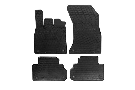 Rubber Floor Mats (4 pcs, Stingray Premium) for Audi Q5 2017-2025 - image 1