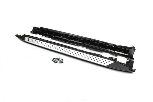 Original thresholds (2 pcs., aluminum) for BMW X5 E-70 2007-2013 - Reelken Auto
