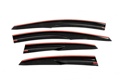 Window Deflectors HB (4 pcs, Sunplex Sport) for Hyundai I-30 2012-2017 - image 3